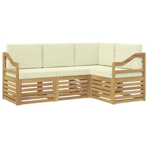 vidaXL Ensemble de canapés d'extérieur 4 pc