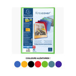Protège document personnalisable PP Kreacover 80 vues Coloris Aléatoire EXACOMPTA