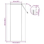 vidaXL Stores et Occultants Marron Clair 110 x 220 cm Bambou
