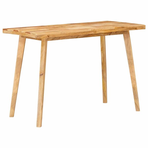vidaXL Table à dîner Naturel 100 x 55 x 75 cm Bois de mangue massif