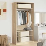 vidaXL Boîte de rangement Tissu 50x30x25 cm Crème