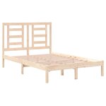 vidaXL Cadre de lit sans matelas 120x200 cm bois de pin massif