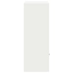 vidaXL Boîte de dépôt de colis Blanc 41 x 38 x 103 cm Acier