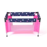 Bayer Chic 2000 652-33 - Lit de voyage pour poupées Papillon