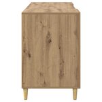 vidaXL Bureau Chêne artisanal 140 x 50 x 75 cm Bois d'ingénierie