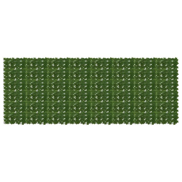 vidaXL Écran de balcon avec feuilles Vert 400 x 150 cm