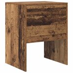 vidaXL Bureau Bois Ancien 60 x 50 x 76 cm