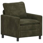 vidaXL Canapé Vert 76 x 81 x 87 5 cm Polyester