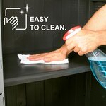 vidaXL Armoire en plastique 68x39x92 cm