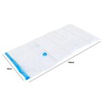 Pack and Move - Lot 6 Housses Rangement Sous Vide - Taille XL 70 x 100 cm - Sac de Compression - Couettes Oreillers - Gros Format - Fermeture Zip