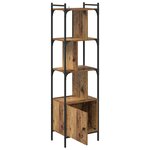 vidaXL Bibliothèque Bois Ancien 44 5 x 30 x 154 5 cm Bois d'ingénierie