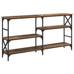 vidaXL Table console Bois ancien 150 x 29 x 76 5 cm Bois d'ingénierie
