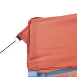 vidaXL Tente de fête 292 x 440 x 315 cm Terre cuite Tissu Oxford