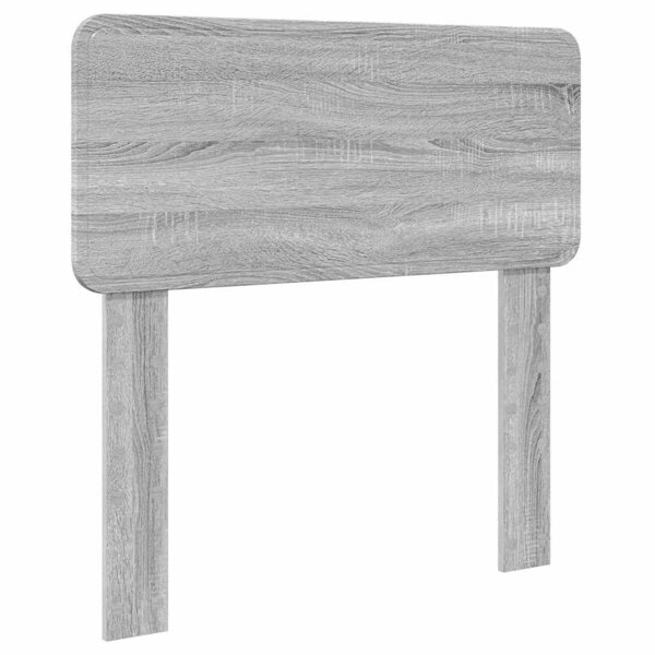 vidaXL Tête de lit Gris Sonoma 100 cm Bois d'ingénierie
