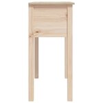 vidaXL Table console 70x35x75 cm Bois massif de pin