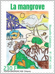 Timbre Nouvelle Calédonie - La mangrove