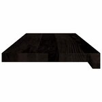 vidaXL Marches d'escalier 16 Pièces marron foncé 70x25x2 cm chêne massif