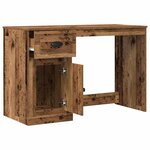 vidaXL Bureau Bois ancien 50 x 115 x 75 cm Bois d'ingénierie