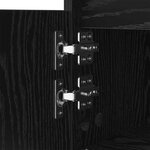 vidaXL Table basse Chêne noir 90 x 60 x 35 cm Bois d'ingénierie