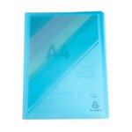 Protège-documents En Polypropylène Semi Rigide Chromaline Pastel 80 Vues - A4 - Bleu Pastel - Exacompta