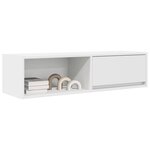 vidaXL Meubles TV 2 Pièces blanc 100x31x25 5 cm bois d'ingénierie