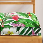 vidaXL Coussins Pallet pour assise 6 Pièces Tropical Jungle 40x40x8 cm en tissu Oxford.
