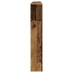 vidaXL Armoire de tête de lit vieux bois 180x18 5x102 5 cm