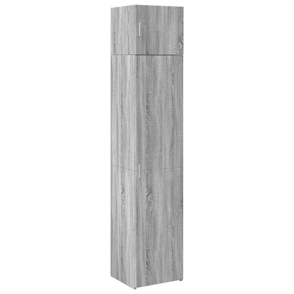 vidaXL Armoire de rangement mince sonoma gris 45x42 5x225 cm