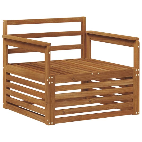 vidaXL 2 Pièce Canapé d’extérieur Naturel