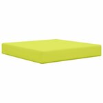 vidaXL Coussin de canapé d'extérieur 2 Pièces Vert Polyester