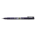 Feutre dessin et calligraphie pointe brush fudenosuke pointe dure noir x 6 tombow