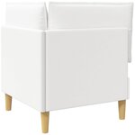 vidaXL Sofa avec rangement Tissu