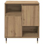 vidaXL Buffets 2 Pièces chêne artisanal