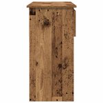 vidaXL Table console avec tiroirs vieux bois 85 5x38 5x74 5 cm