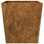 vidaXL Jardinières 2 Pièces 50x50x50 cm acier résistant aux intempéries