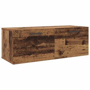 vidaXL Meuble mural Bois ancien 100 x 36.5 x 35 cm Bois d'ingénierie