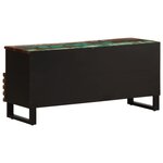vidaXL Meuble TV 100x34x46 cm bois d'acacia massif