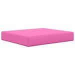 vidaXL Coussin de canapé d'extérieur 2 Pièces Rose Polyester