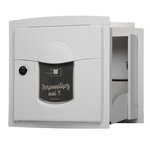 Boite aux lettres Soléa à encastrer 2 portes Blanc mat 9010M