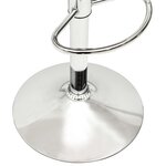 vidaXL Tabourets de bar lot de 2 vert cuir artificiel