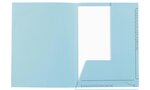 Paquet de 25 chemises 2 rabats SUPER 250 Contact - 24x32cm x 5 EXACOMPTA
