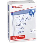 Marqueur pour chevalets 388 bleu 4-12 mm x 10 EDDING