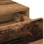 vidaXL Coiffeuse Bois ancien 79 x 41 x 135 cm Bois d'ingénierie