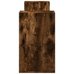 vidaXL Meubles TV 2 Pièces chêne fumé 100x30x50 cm bois d'ingénierie