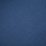 vidaXL Canapé à 2 places Tissu Bleu