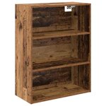 vidaXL Haut Armoire Bois Ancien 69 5 x 32 5 x 180 cm Bois d'ingénierie