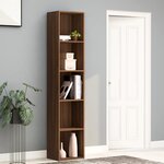 vidaXL Bibliothèque Chêne marron 40x30x189 cm Bois d'ingénierie