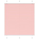 vidaXL Store plissé rose 120x150 cm largeur du tissu 119 4cm polyester