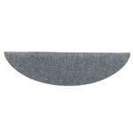 vidaXL Tapis autoadhésifs de marches 10 Pièces Gris clair 56x17x3 cm