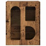 vidaXL Table de chevet 2 Pièces Bois ancien 40 x 35 x 50 cm